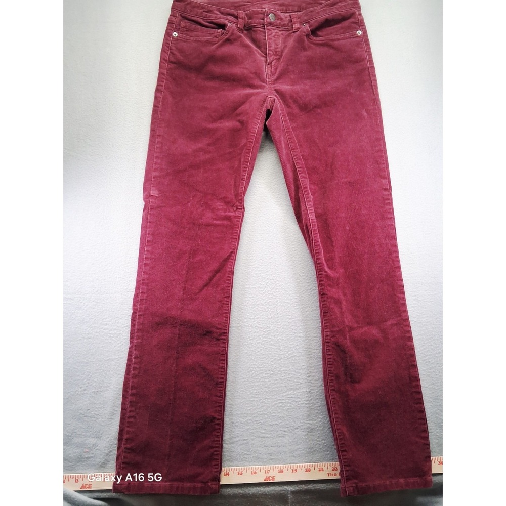 Patagonia Women's Purple Organic Cotton Corduroy Pants - Size 29 Reg Size 8